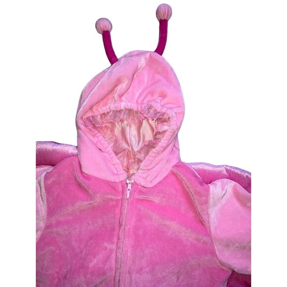 Halloween Costume 18 month Long Sleeve One Piece Butterfly Wings Hood WARM - Picture 2 of 10
